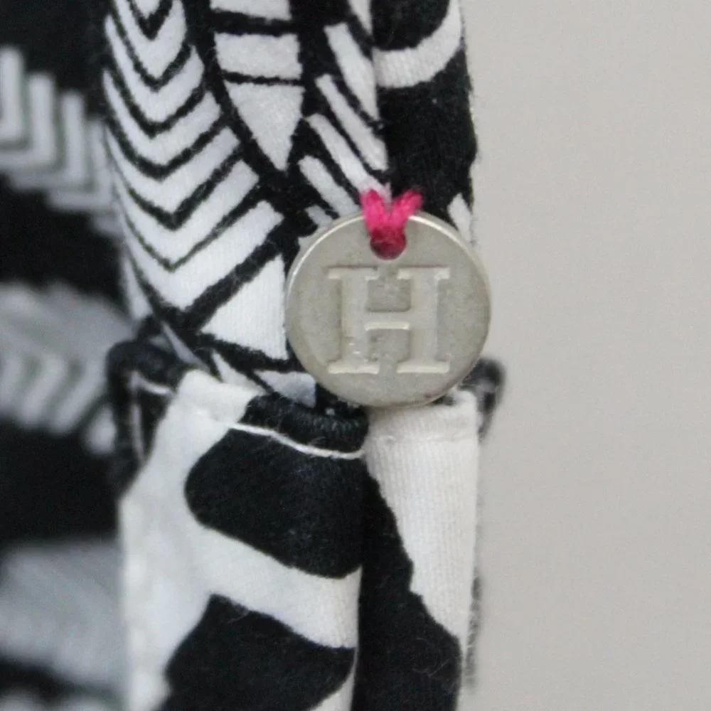 Hatley Black & White Drawstring Dress - Picture 9 of 16